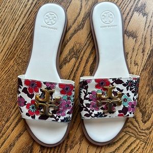Tory Burch floral sandals